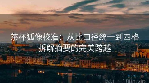 茶杯狐像校准：从比口径统一到四格拆解摘要的完美跨越
